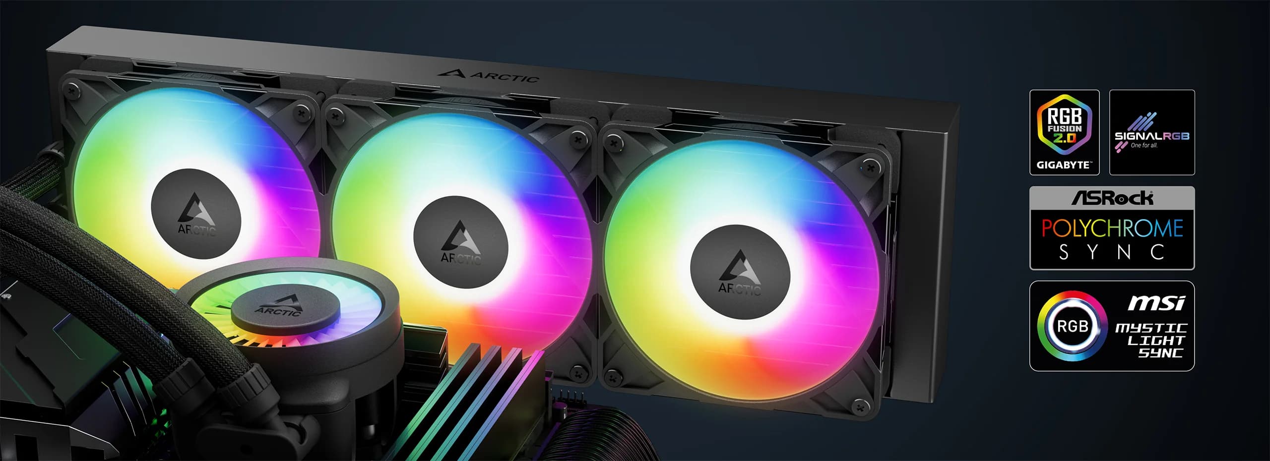 Arctic Liquid Freezer III Pro 420mm ARGB CPU Liquid Cooler — image 1