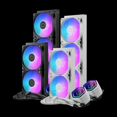 COOLER MASTER MasterLiquid 240 Core II ARGB CPU Liquid Cooler
