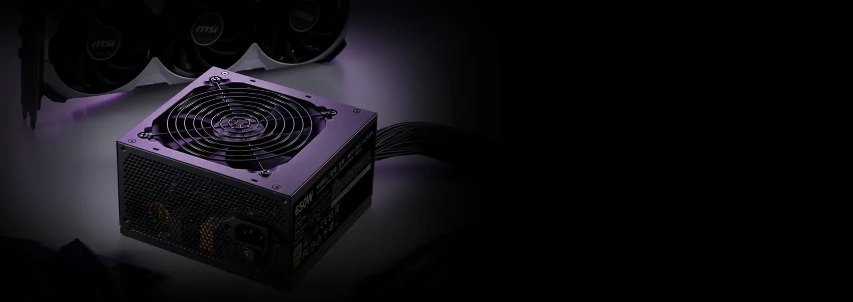 Cooler Master MWE Bronze 650 V3 ATX 3.1 80 Plus Bronze SMPS — image 1
