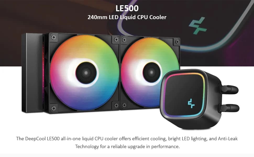 Deepcool LE500 240mm CPU Liquid Cooler — image 1