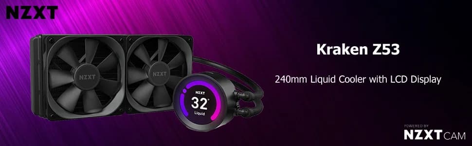 Nzxt Kraken Z53 240mm CPU Liquid Cooler — image 1