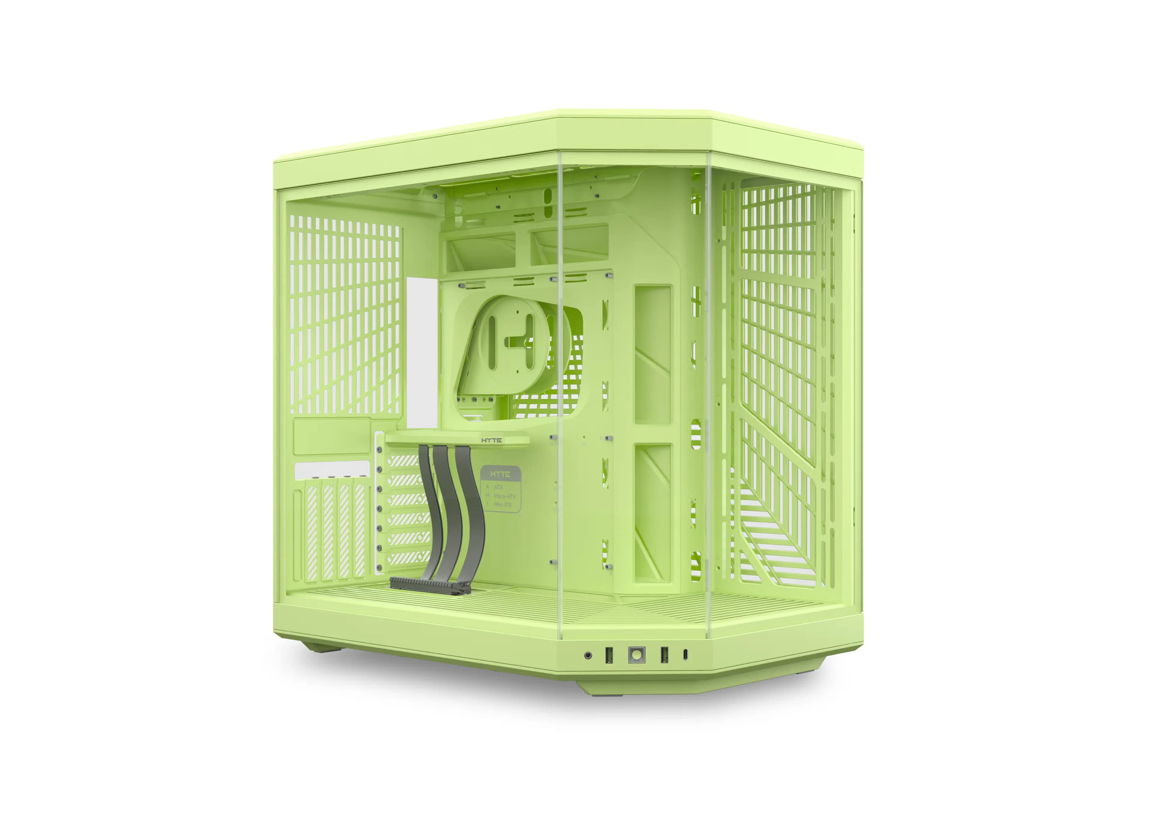 HYTE Y70 Dual Chamber Mid-Tower ATX Cabinet Matcha
