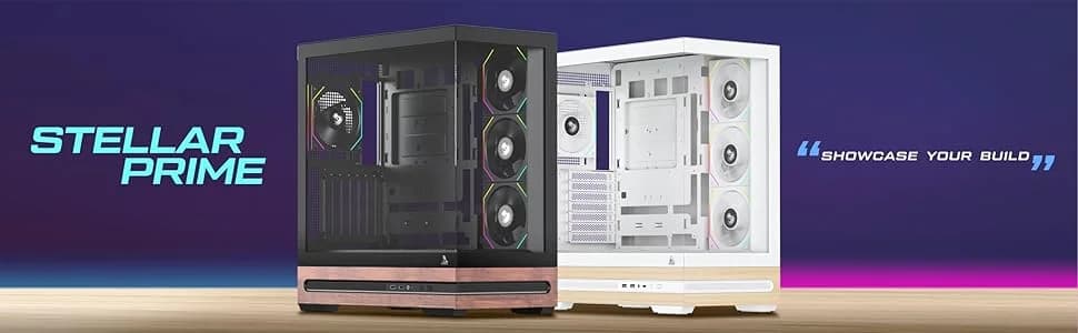 TAG Gamerz Stellar Prime Mid-Tower ATX Gaming Cabinet — image 1