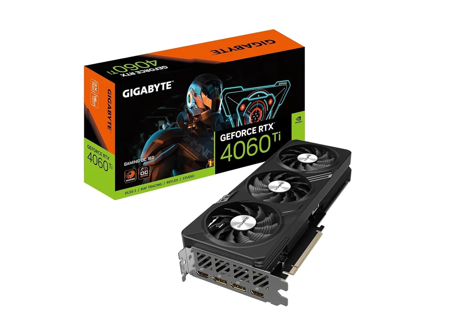 Gigabyte GeForce RTX 4060 Ti Gaming OC 16GB GDDR6 128-Bit Graphics Card