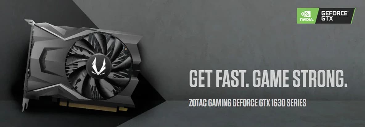 Zotac Gaming GTX 1630 4GB Graphics Card