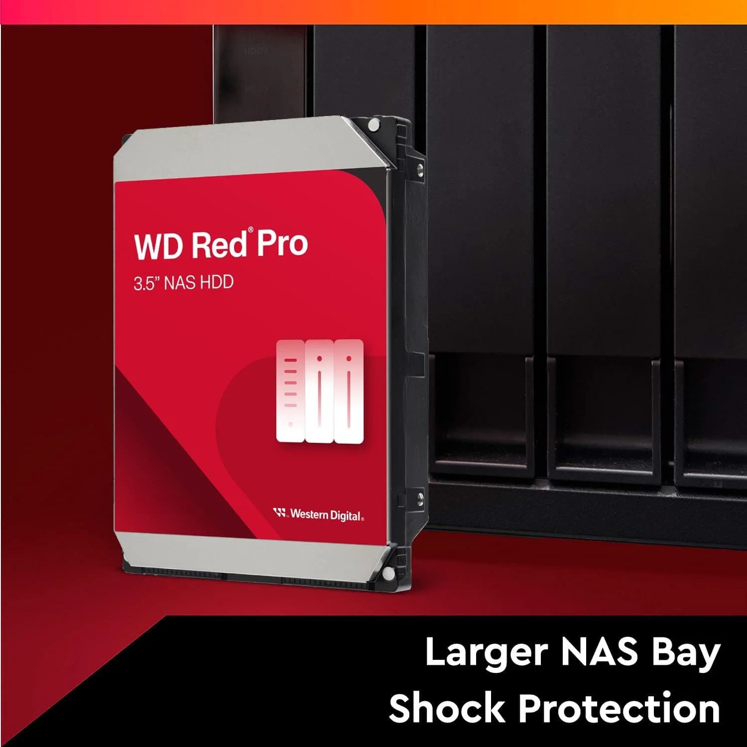 Western Digital WD Red Pro 18TB 3.5" SATA 7200RPM NAS Internal Hard Disk Drive