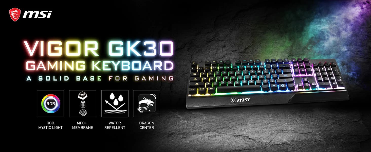 MSI Vigor GK30 Mechanical Gaming Keyboard — image 1