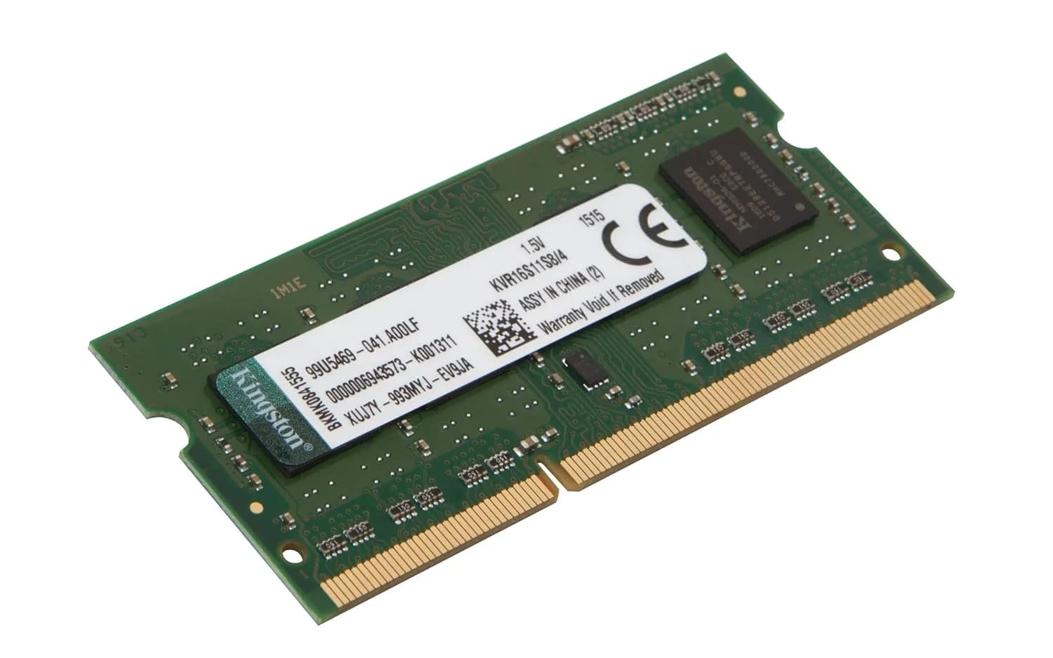 Kingston Value 4GB DDR3 1600 Mhz Laptop RAM — image 1