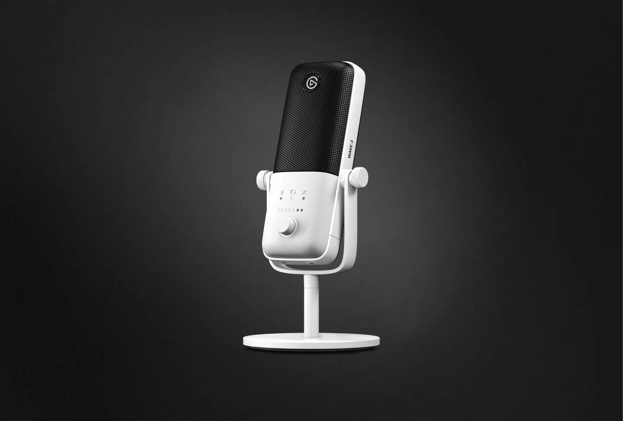 Elgato Wave:3 White USB Microphone and Digital Mixing Solution — image 1