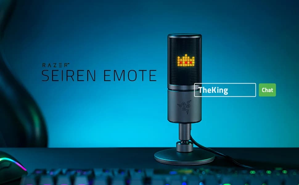 Razer Seiren Emote Microphone