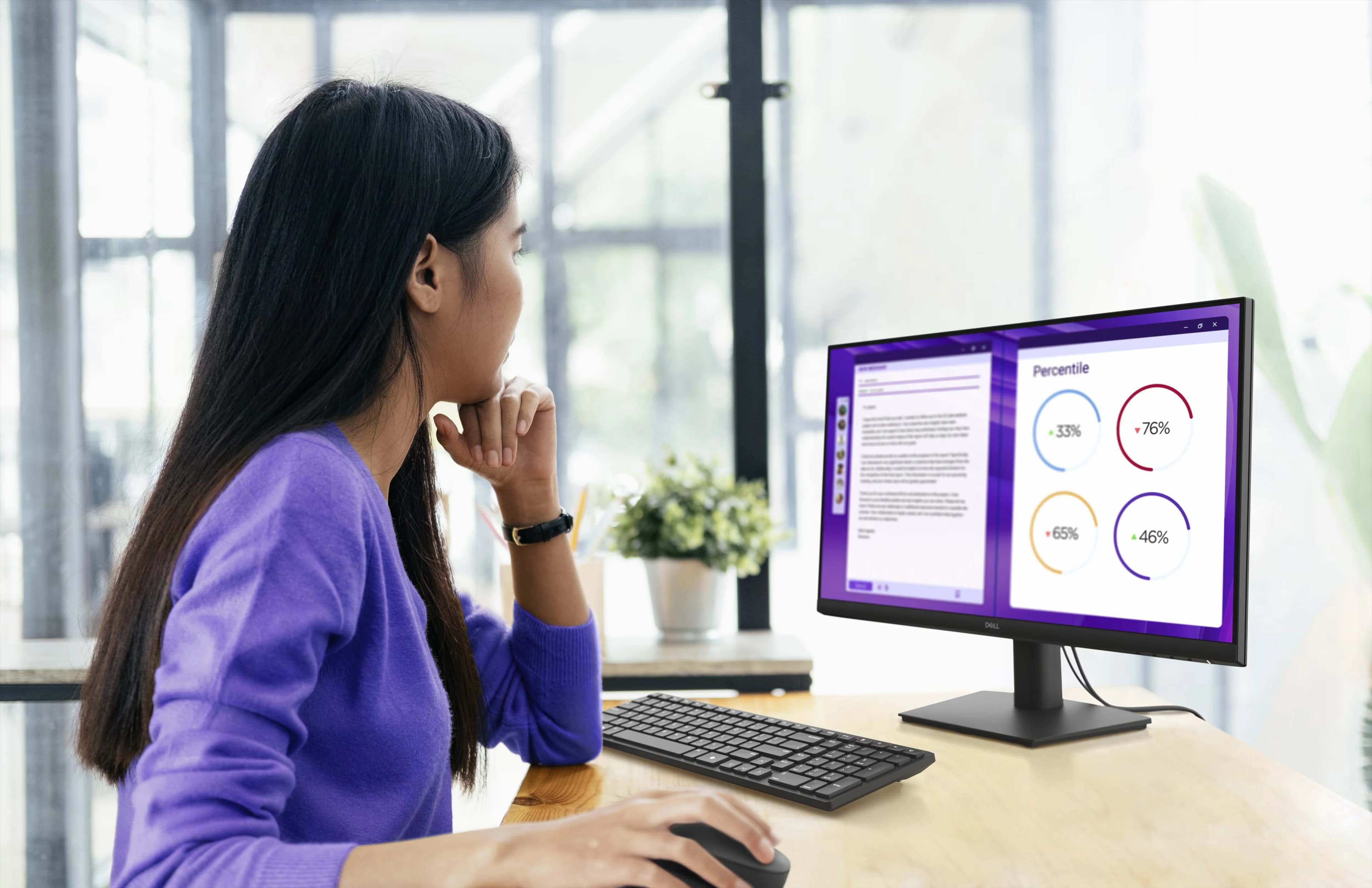 Dell E2425HM 23.8" 100Hz IPS FHD Monitor — image 1