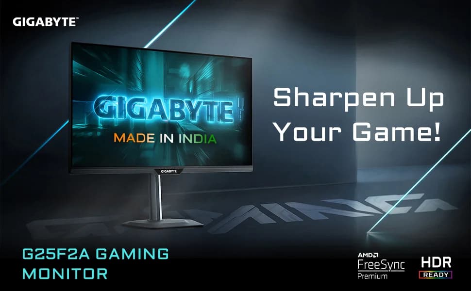 GIGABYTE G25F2A 24.5-Inch 240Hz 1ms FHD IPS Gaming Monitor — image 1