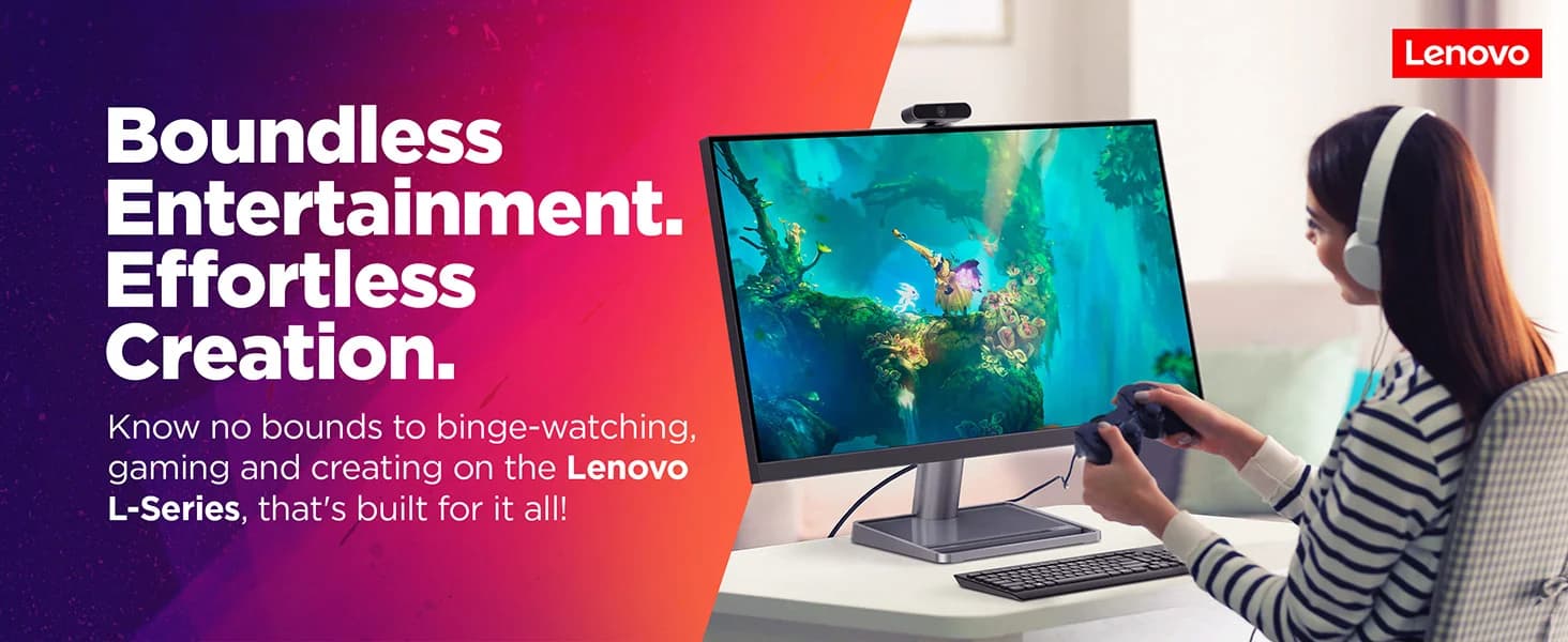 Lenovo L28u-35 28 Inch Professional Monitor — image 1