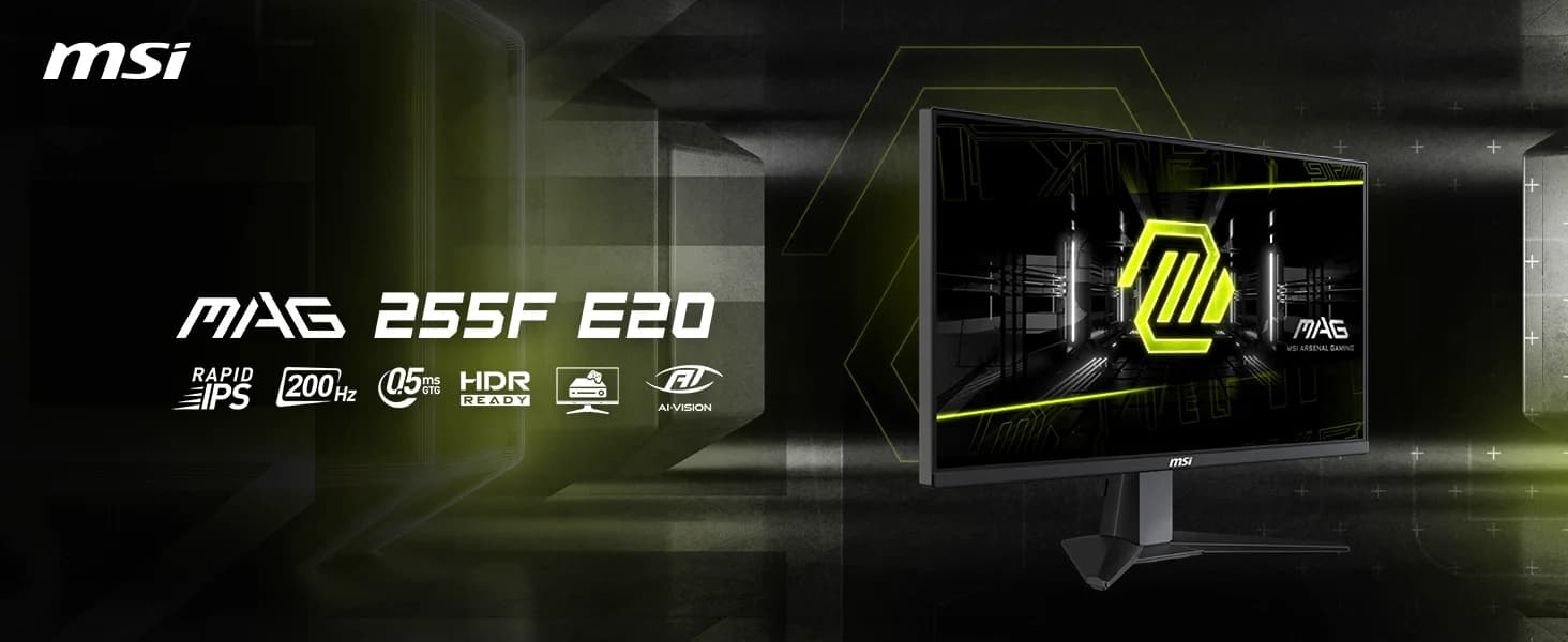 MSI MAG 255F E20 25 Inch FHD Gaming Monitor — image 1