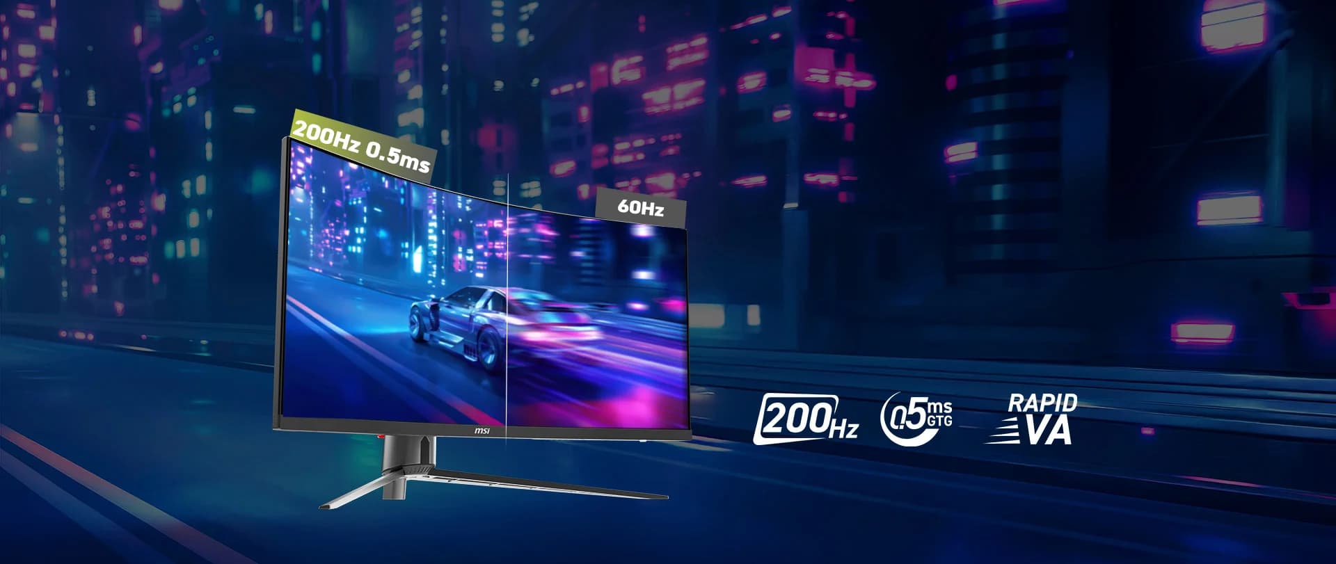 MSI MAG 345CQRF E20 Monitor — image 1