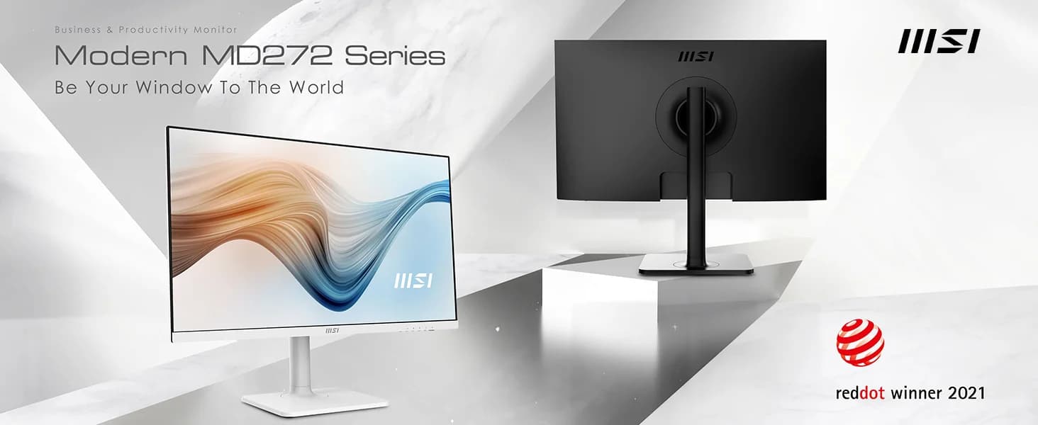 MSI Modern MD272QP Ultramarine 27″ 1440p Monitor — image 1