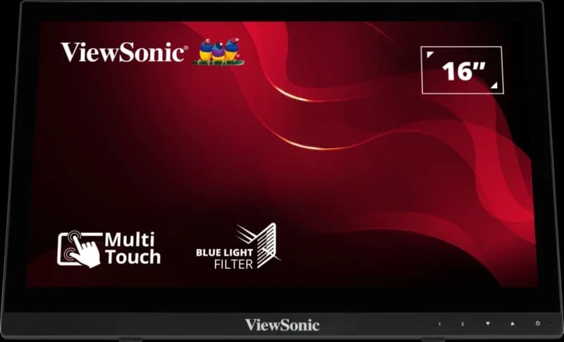 ViewSonic TD1630-3 16"Portable Touch Monitor — image 1
