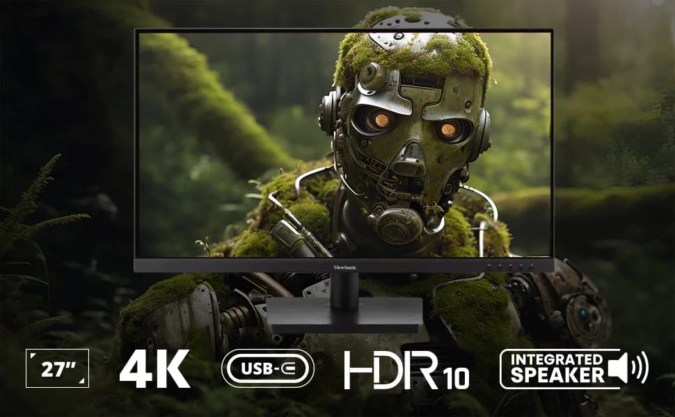 ViewSonic VA2709U-4K 27 Inch SuperClear IPS 4K UHD Monitor — image 1