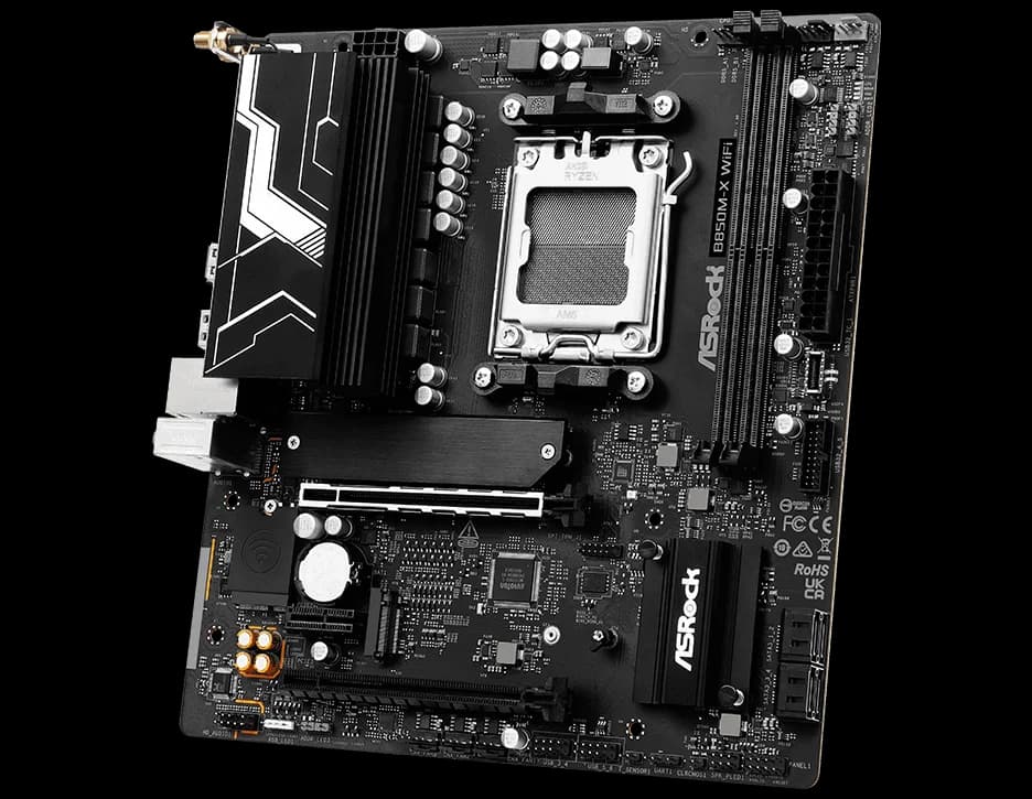 ASRock B850M-X WiFi AM5 Micro ATX Motherboard — image 1