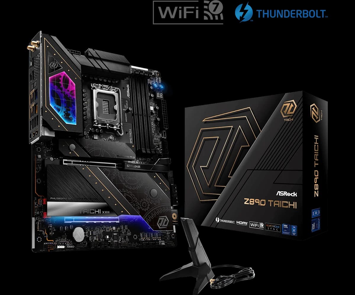 ASRock Z890 Taichi LGA 1851 Intel Z890 SATA 6Gb/s ATX Motherboard — image 1
