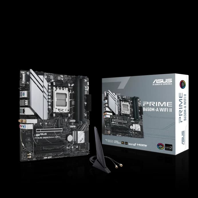 Asus Prime B650M-A Wifi II AM5 mATX Motherboard — image 1