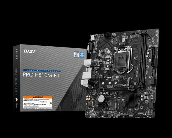 MSI PRO H510M-B II LGA 1200 Motherboard