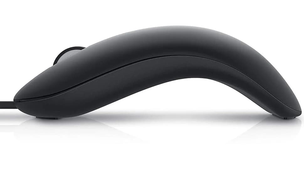 Dell MS819 Wired Mouse with Fingerprint Reader — image 1