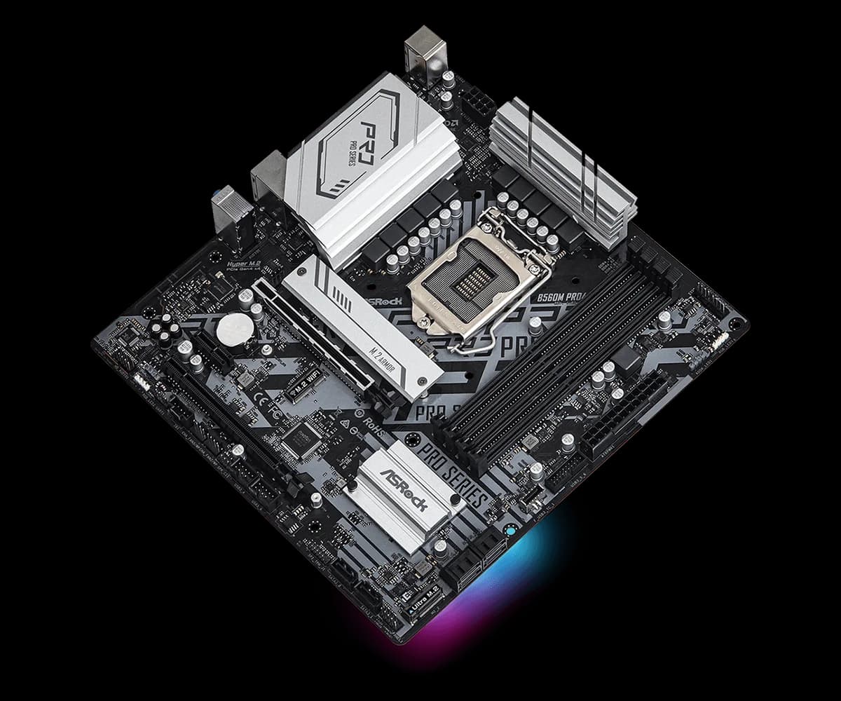 ASRock B560M Pro4 Intel Motherboard — image 1