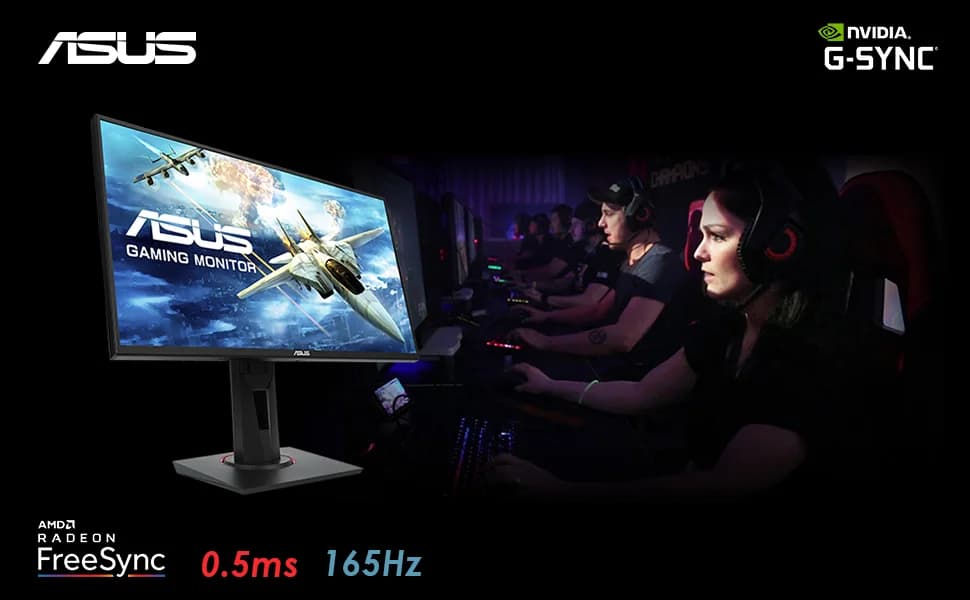 ASUS VG258QR 24.5" 16:9 165 Hz TN Gaming Monitor — image 1