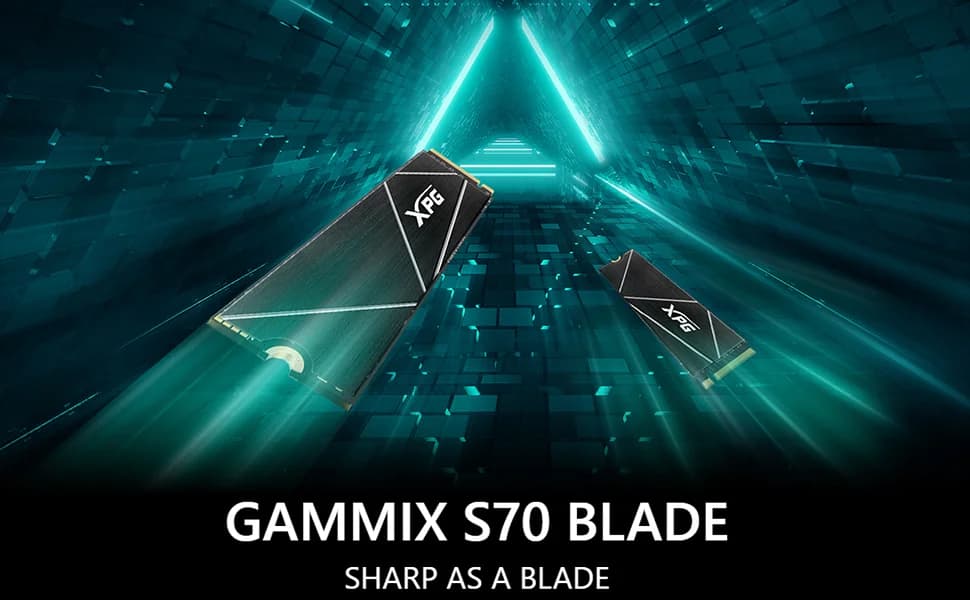 Adata XPG Gammix S70 Blade 2TB M.2 NVMe Gen4 Internal SSD — image 1