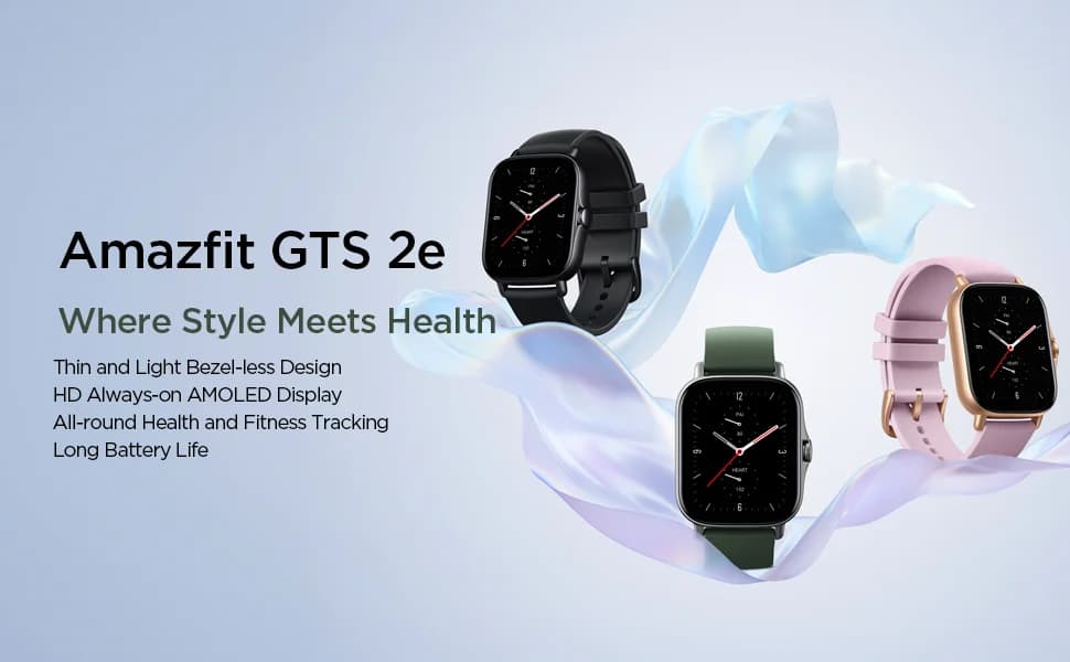 Amazfit GTS 2e Smartwatch Lilac Purple — image 1