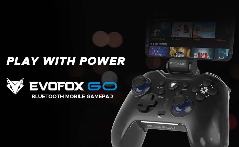 Amkette EvoFox Go Smartphone Bluetooth Mobile Gamepad — image 1