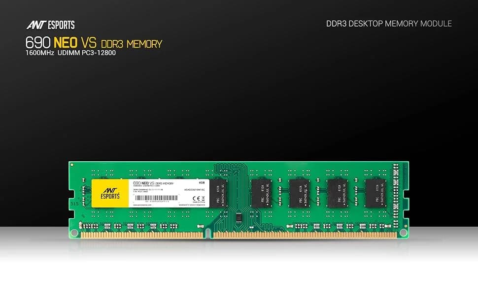 Ant Esports 690 NEO VS 4GB DDR3 1600 MHz — image 1