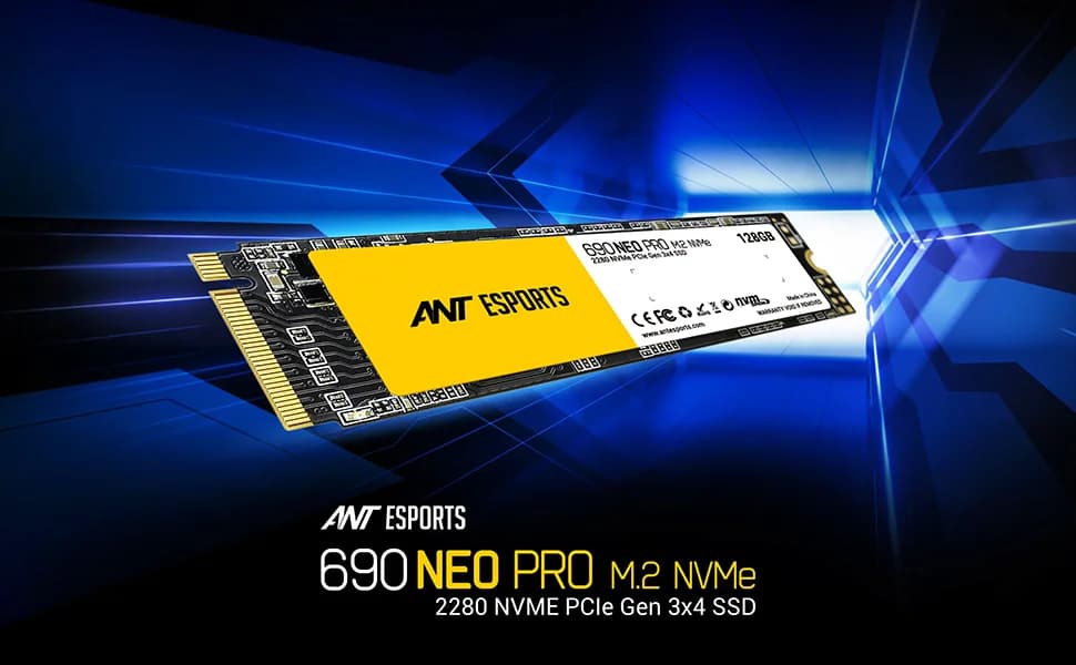 Ant Esports 690 Neo Pro 128GB M.2 NVMe Internal SSD — image 1