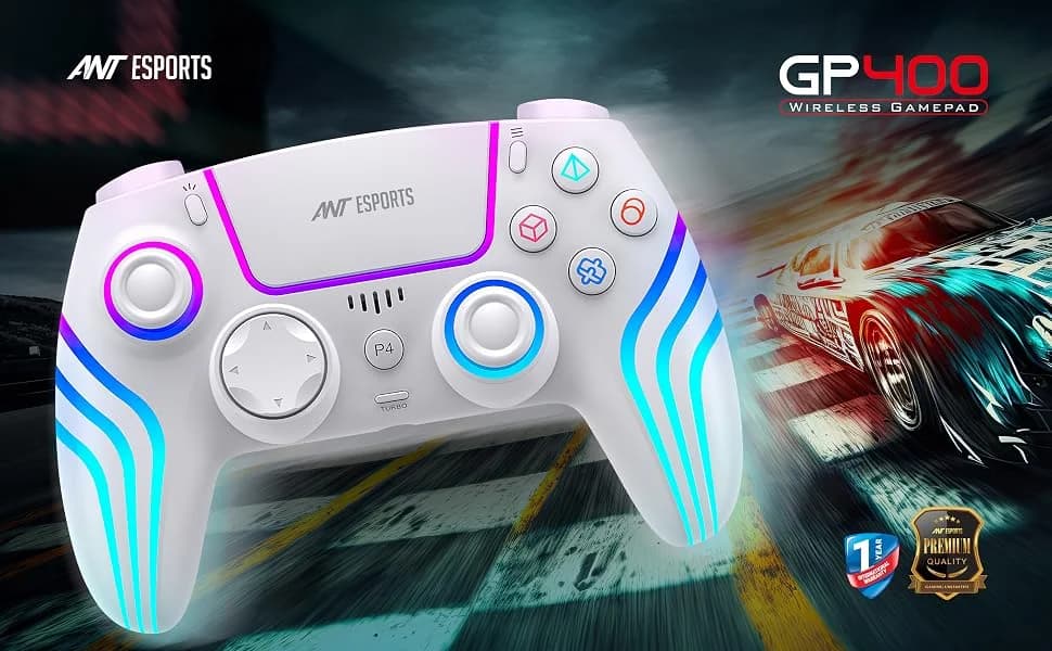 Ant Esports GP400 Wireless Gamepad – White — image 1