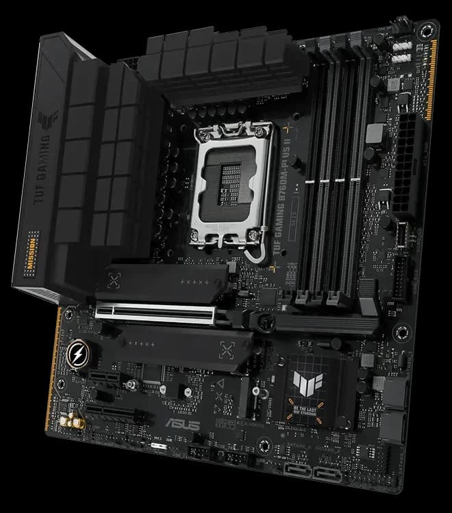 Asus TUF Gaming B760M-Plus II DDR5 Intel LGA 1700 Motherboard — image 1