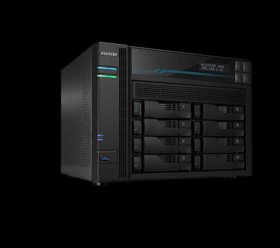 Asustor AS6508T Lockerstor 8 8-Bay NAS Server Enclosure — image 1