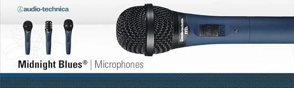Audio Technica MB-1K Midnight Blues Series Handheld Neodymium Cardioid Unidirectional Dynamic Vocal Microphone — image 1