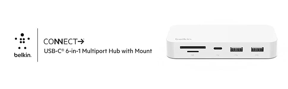 Belkin 6-in-1 USB Type C Hub — image 1