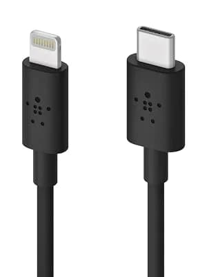 Belkin BOOSTCHARGE USB-C Cable with Lightning Connector 0.9 meter — image 1