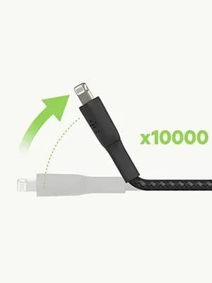 Belkin BoostCharge Braided Lightning to USB-A Cable 2 Meter White — image 1