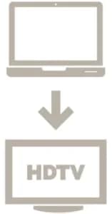 Belkin Mini Display Port to HDMI Adapter 4K Compatible with Laptop - Black — image 1