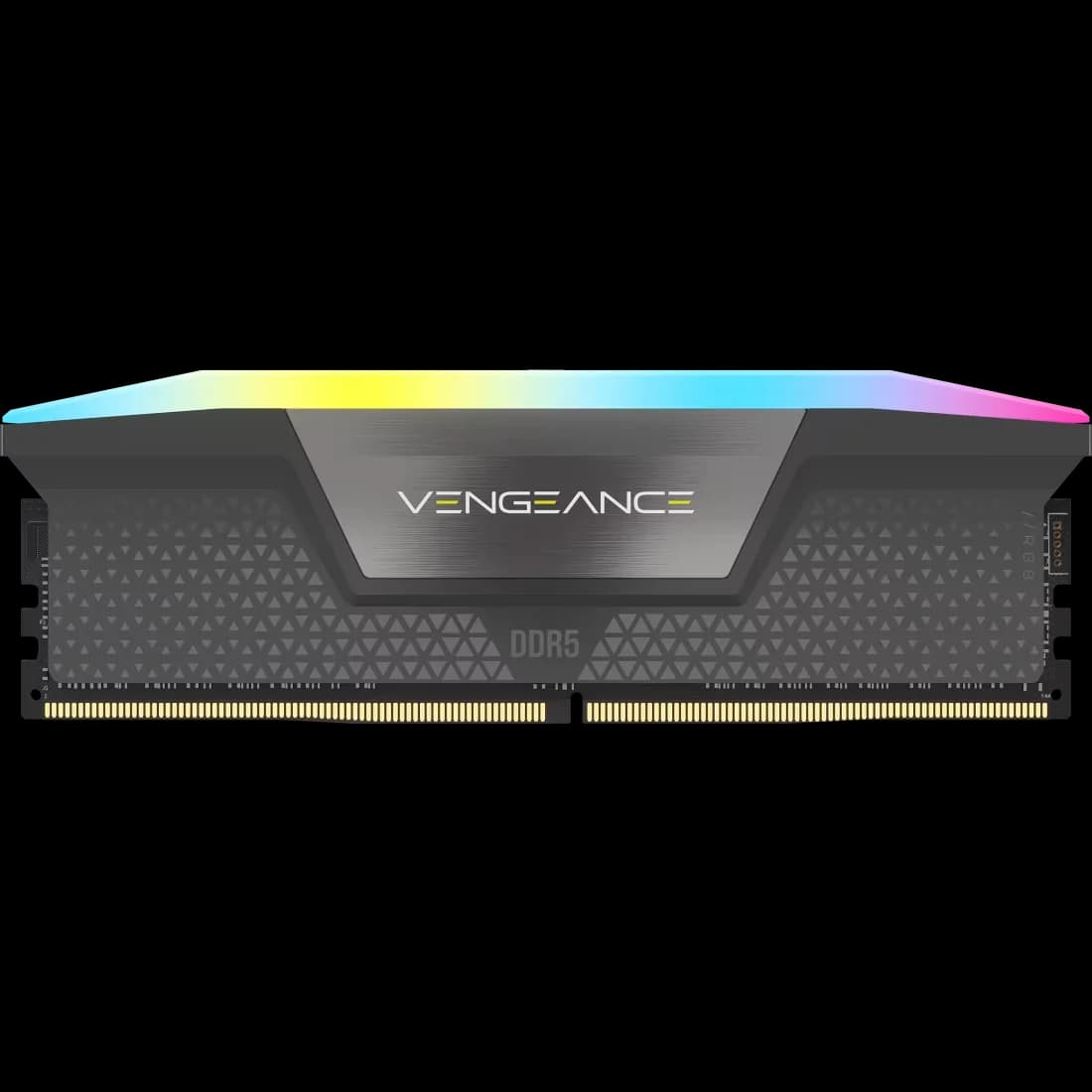 CORSAIR VENGEANCE RGB DDR5 RAM 16GB 5200MHz AMD EXPO Intel XMP 3.0 - Grey — image 1
