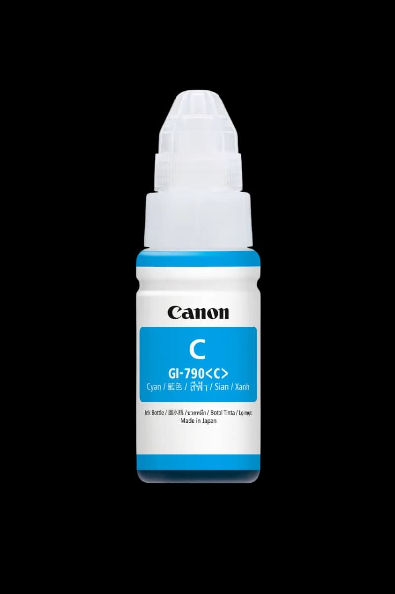 Canon PIXMA GI790 Cyan Ink Bottle — image 1
