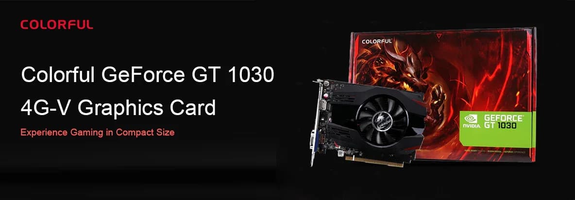 Colorful GeForce GT 1030 4GB Graphic Card — image 1