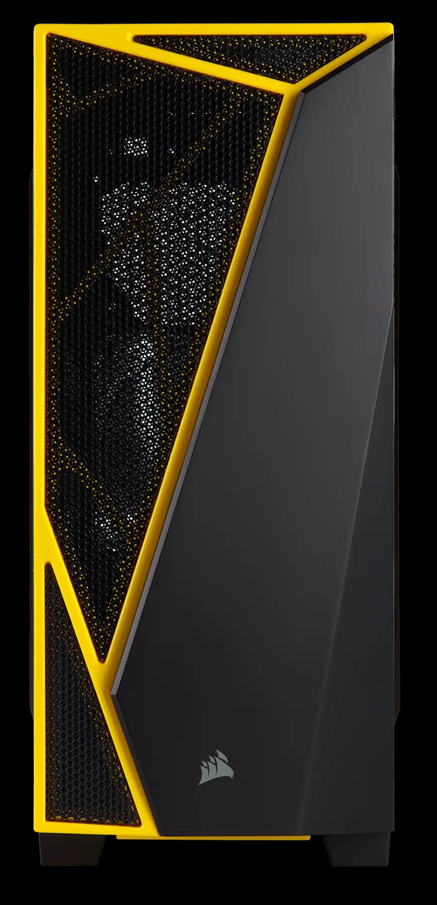 Corsair SPEC 04 Carbide Series Black/Yellow Mid Tower PC Cabinet — image 1
