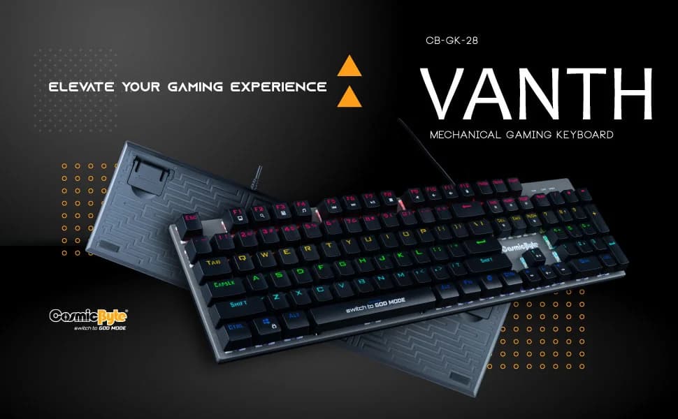 Cosmic Byte CB-GK-27 Vanth Mechanical Keyboard Outemu Blue — image 1