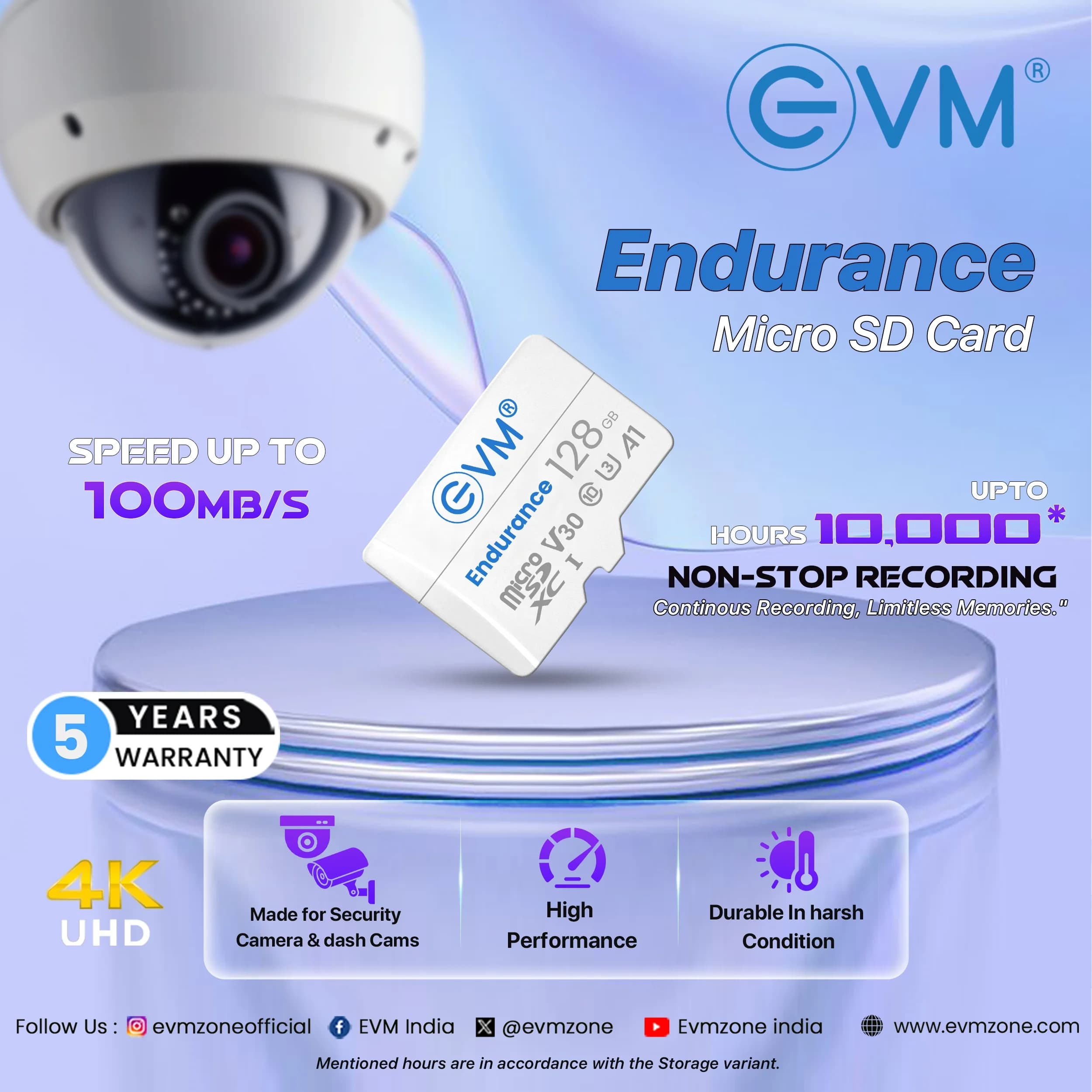 EVM Endurance Micro SD Card 128GB — image 1