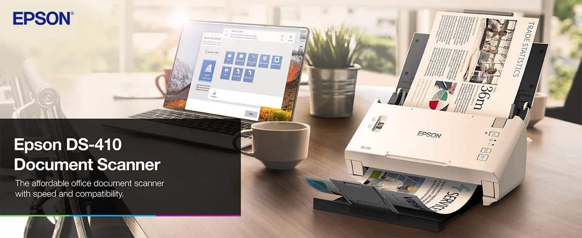 Epson DS-410 Document Scanner — image 1