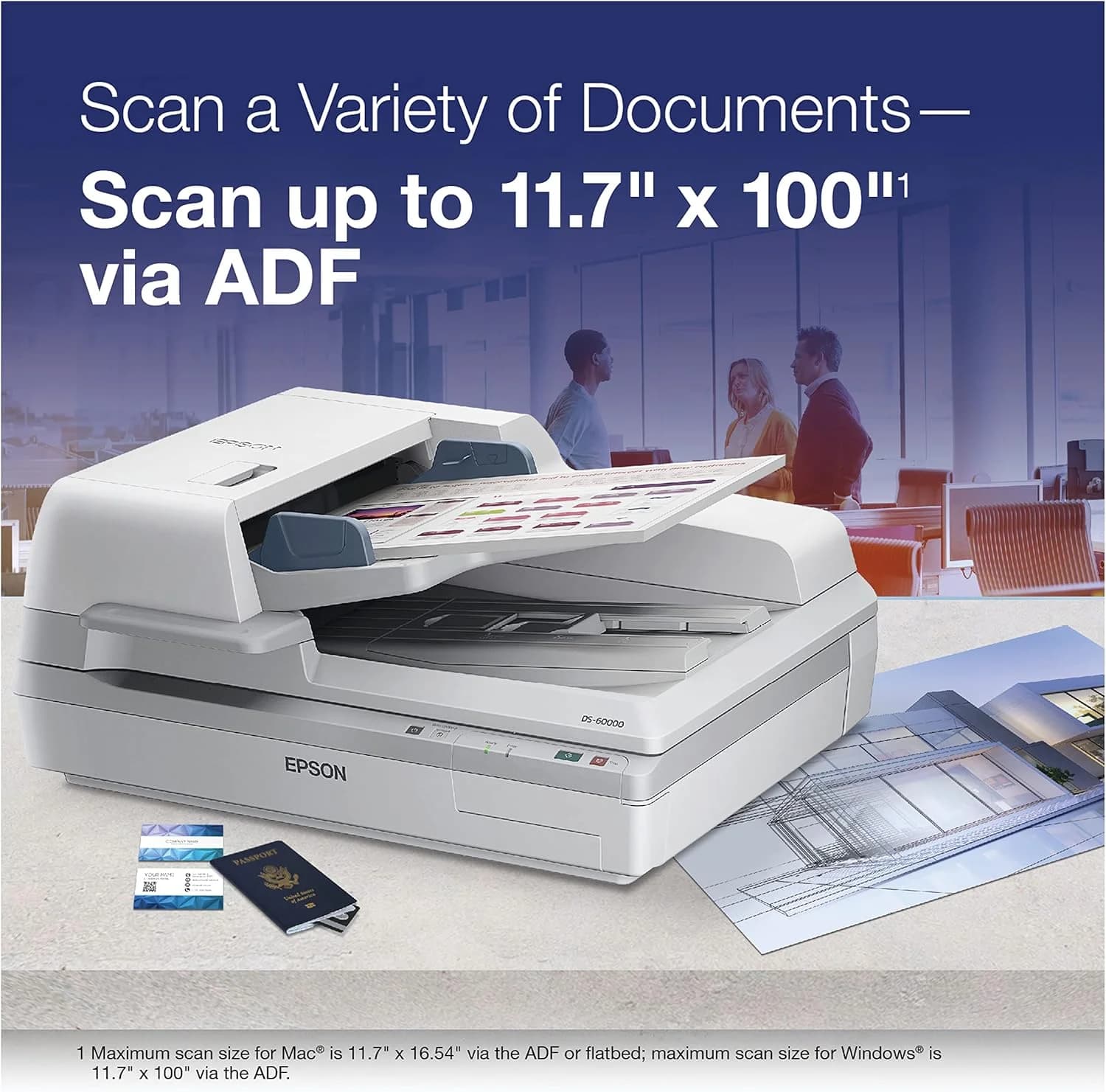 Epson DS-60000 Large-Format Document Scanner — image 1